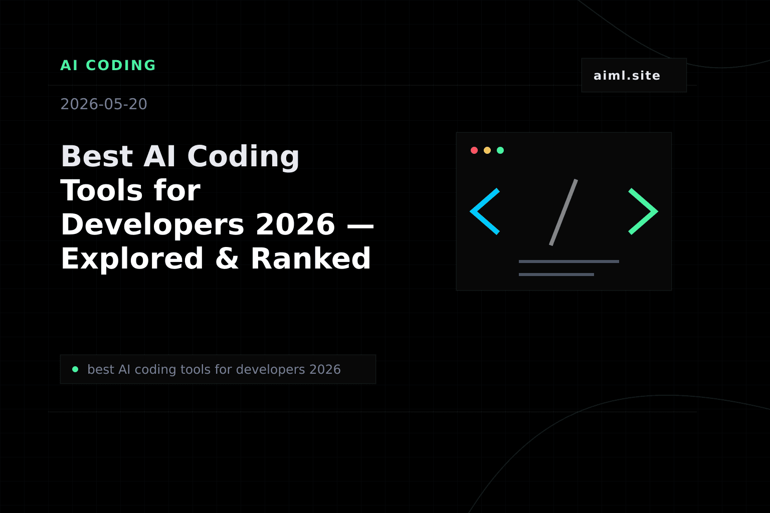 Best AI Coding Tools for Developers 2026 — Explored & Ranked