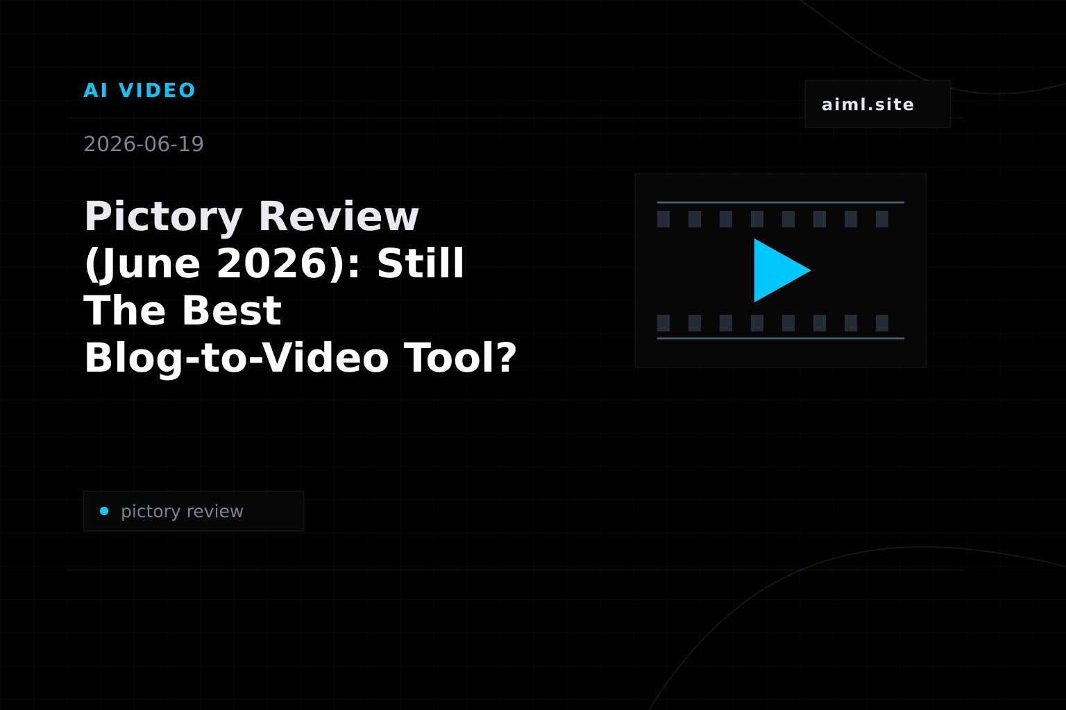 Pictory Review (June 2026): Still The Best Blog-to-Video Tool?