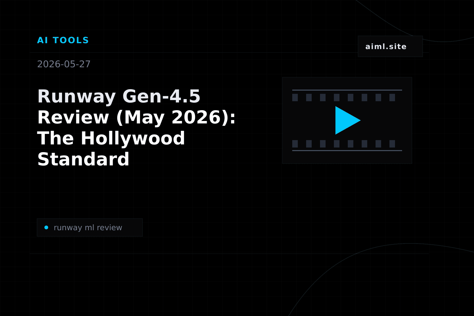 Runway Gen-4.5 Review (May 2026): The Hollywood Standard