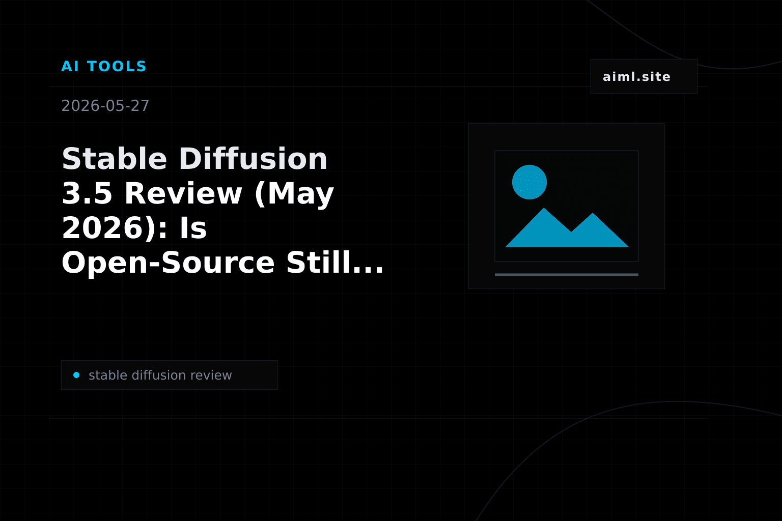 Stable Diffusion 3.5 Review (May 2026): Is Open-Source Still King?