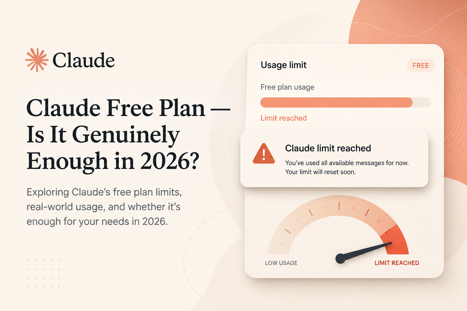 Claude Free Plan — Is It Genuinely Enough in 2026?